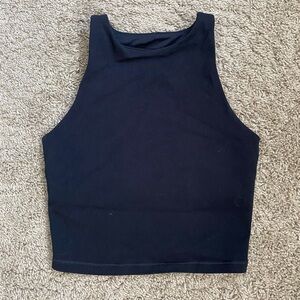 Old Navy Black Athletic Wear Sleeveless Tank Top